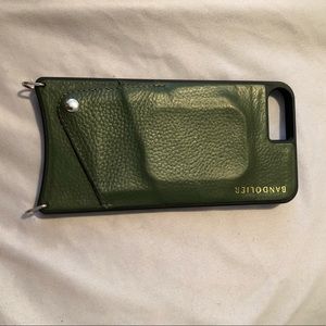 Bandolier iPhone 8 Plus Olive Green Phone Case